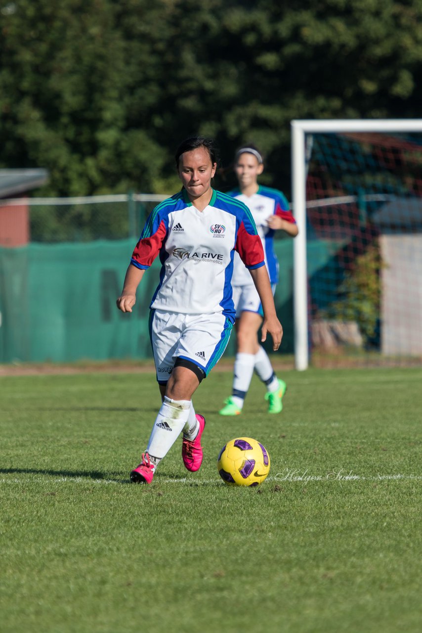 Bild 393 - B-Juniorinnen Krummesser SV - SV Henstedt Ulzburg : Ergebnis: 0:3